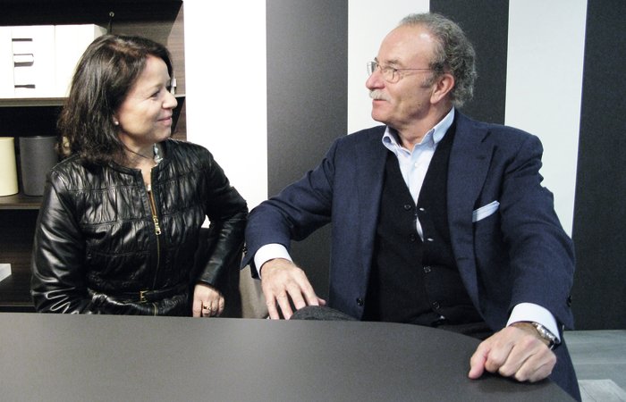 Barbara Benz mit Giorgio Busnelli